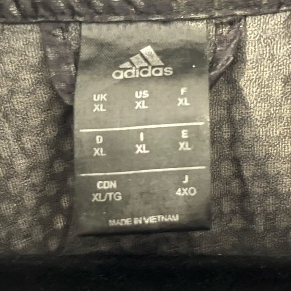 NHL Adidas quarter zip with hidden hood. Climastorm size XL (G100) - Picture 8 of 14